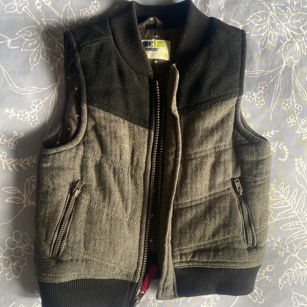 18month vest. Hardly worn. Non smoking house